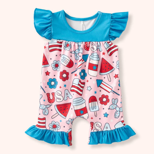 Fabulous Fourth Romper